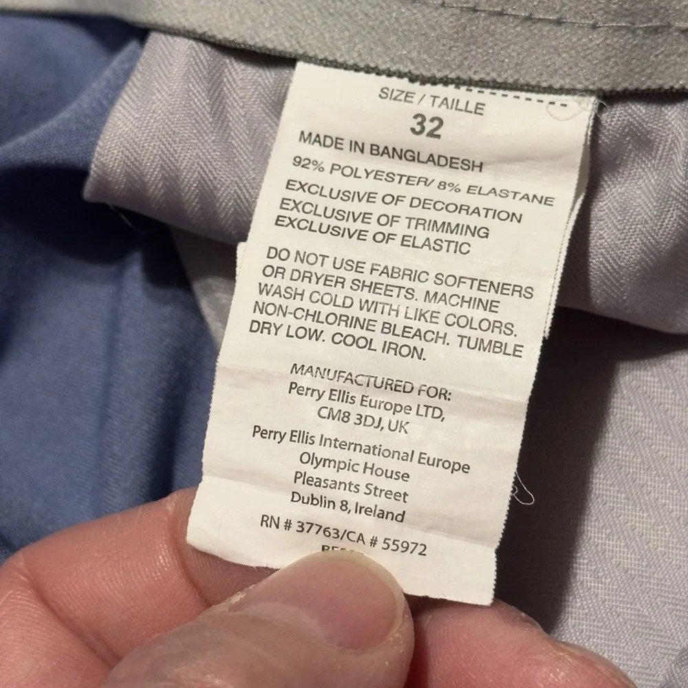 Callaway‎ Golf Shorts 32 Men Flat Front Blue 9